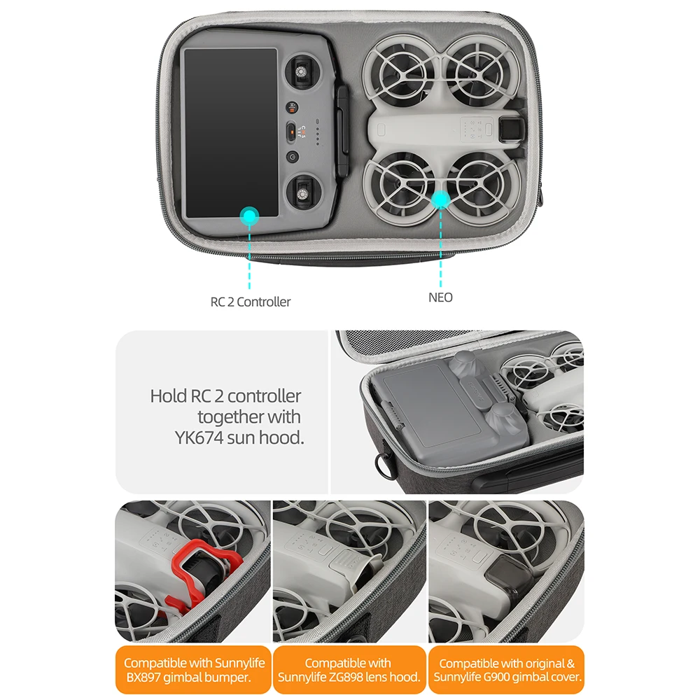 For DJI NEO RC 2 Remote Contro - Drone Controller Hood incelemesi ve fiyatı