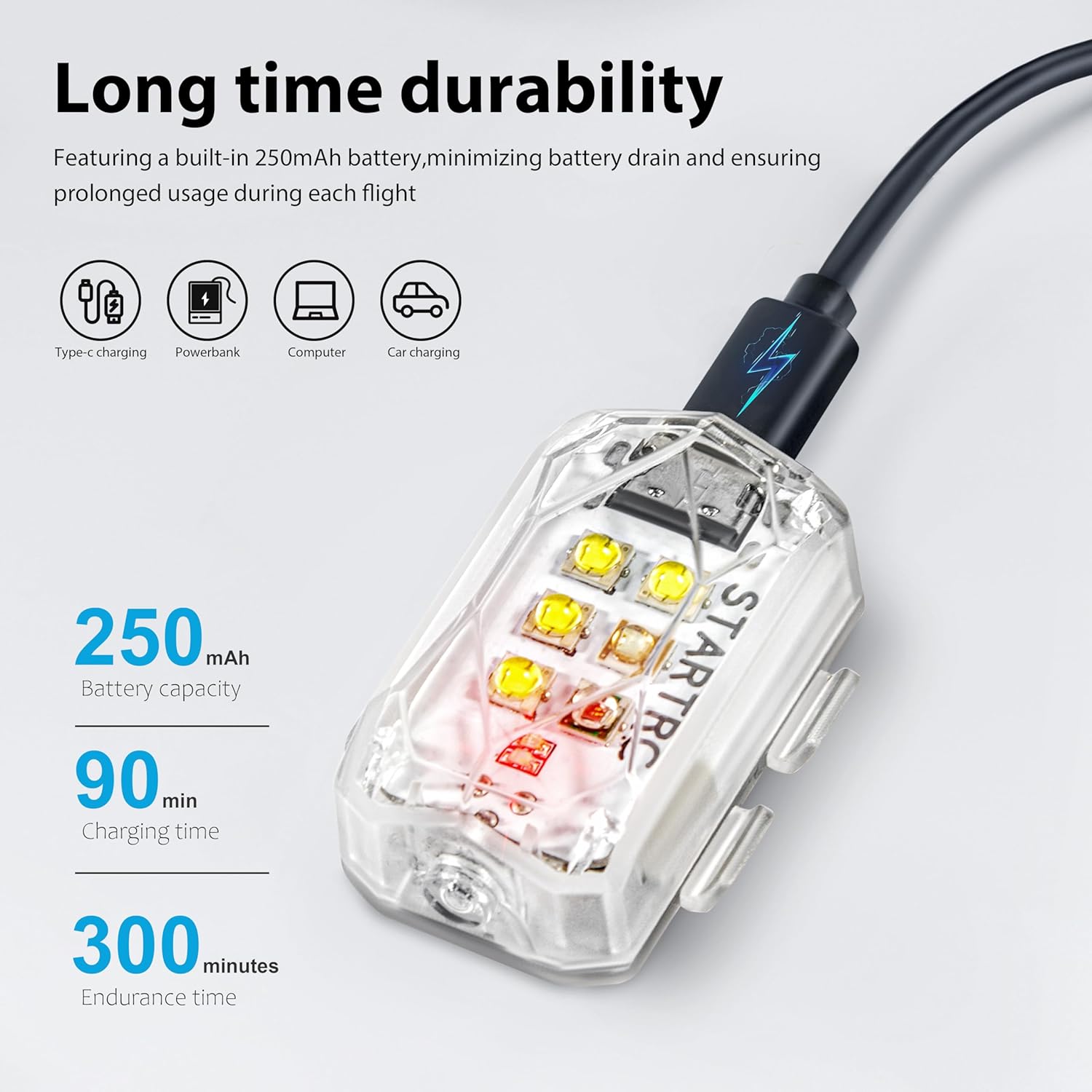 STARTRC Drone Strobe Light Ant - Drone Strobe Light incelemesi ve fiyatı