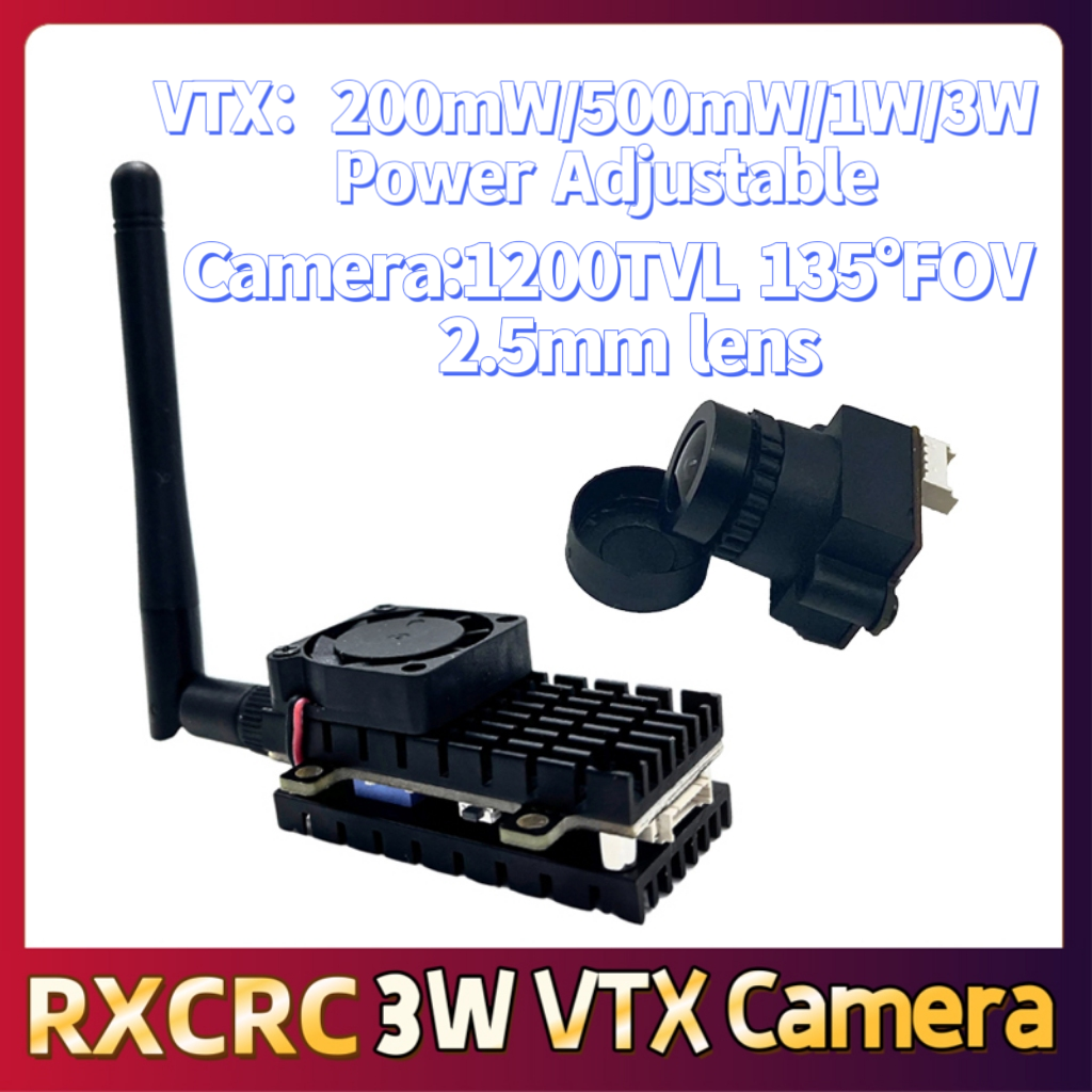 RXCRC 5.8G 3W Video VTX transm - Drone Controller Screen incelemesi ve fiyatı
