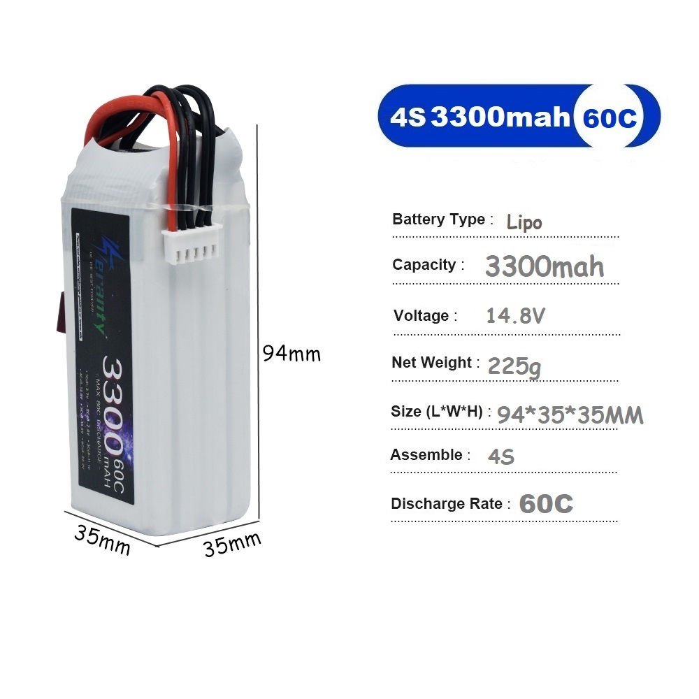 LiPo Rechargeable Battery 4S 3 - Drone Battery Adapter incelemesi ve fiyatı