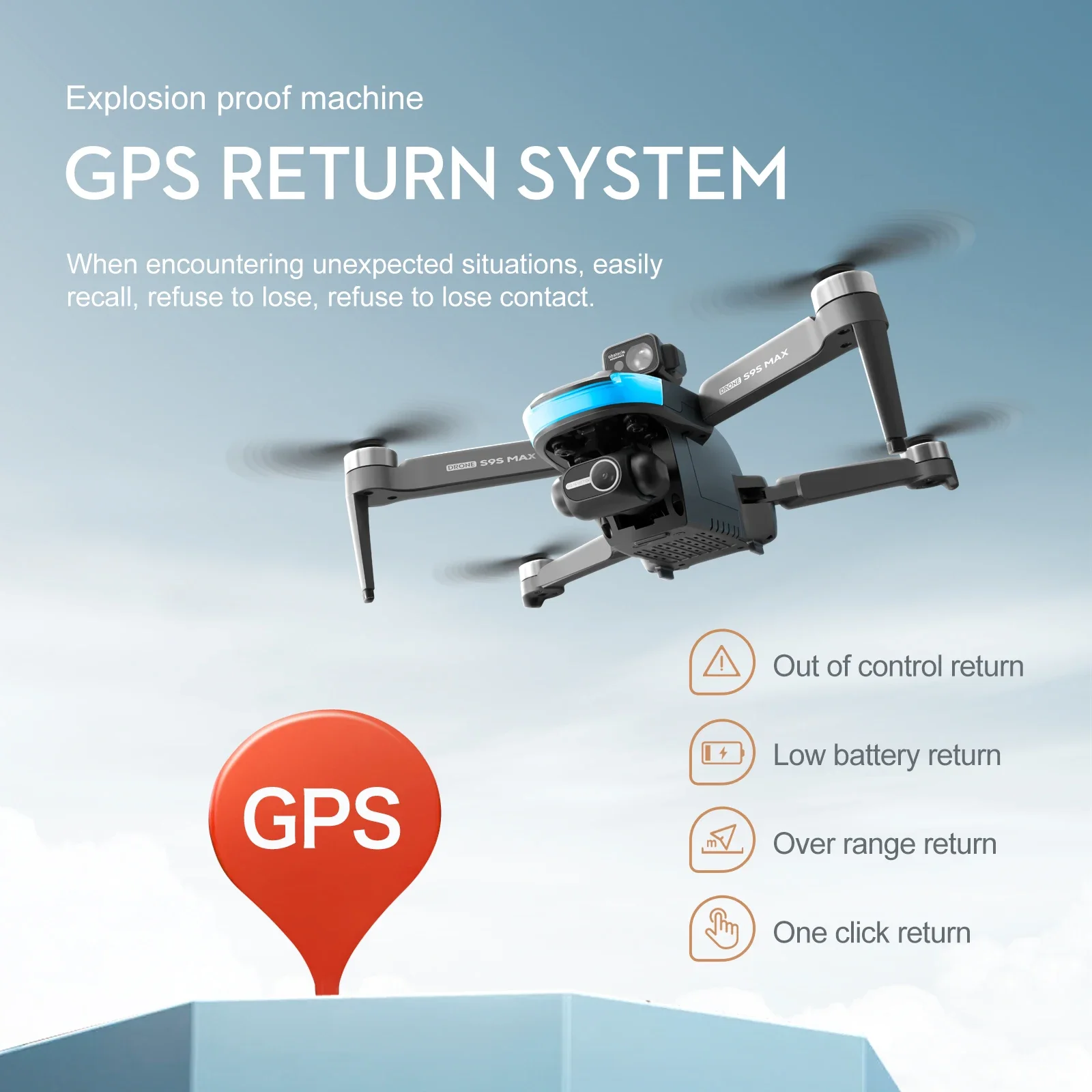 NEW S9S MAX MINI Drone 4K 2-Ax - Drone Controller Screen incelemesi ve fiyatı