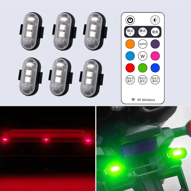 Motorcycle Aircraft Lights RGB - Drone Strobe Light incelemesi ve fiyatı