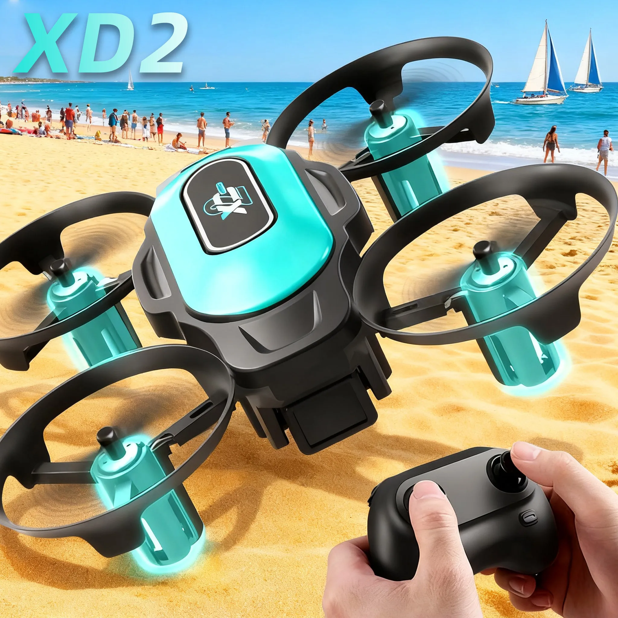 XD2 Mini Drone, 360° Stunt Fli - Drone Controller Screen incelemesi ve fiyatı