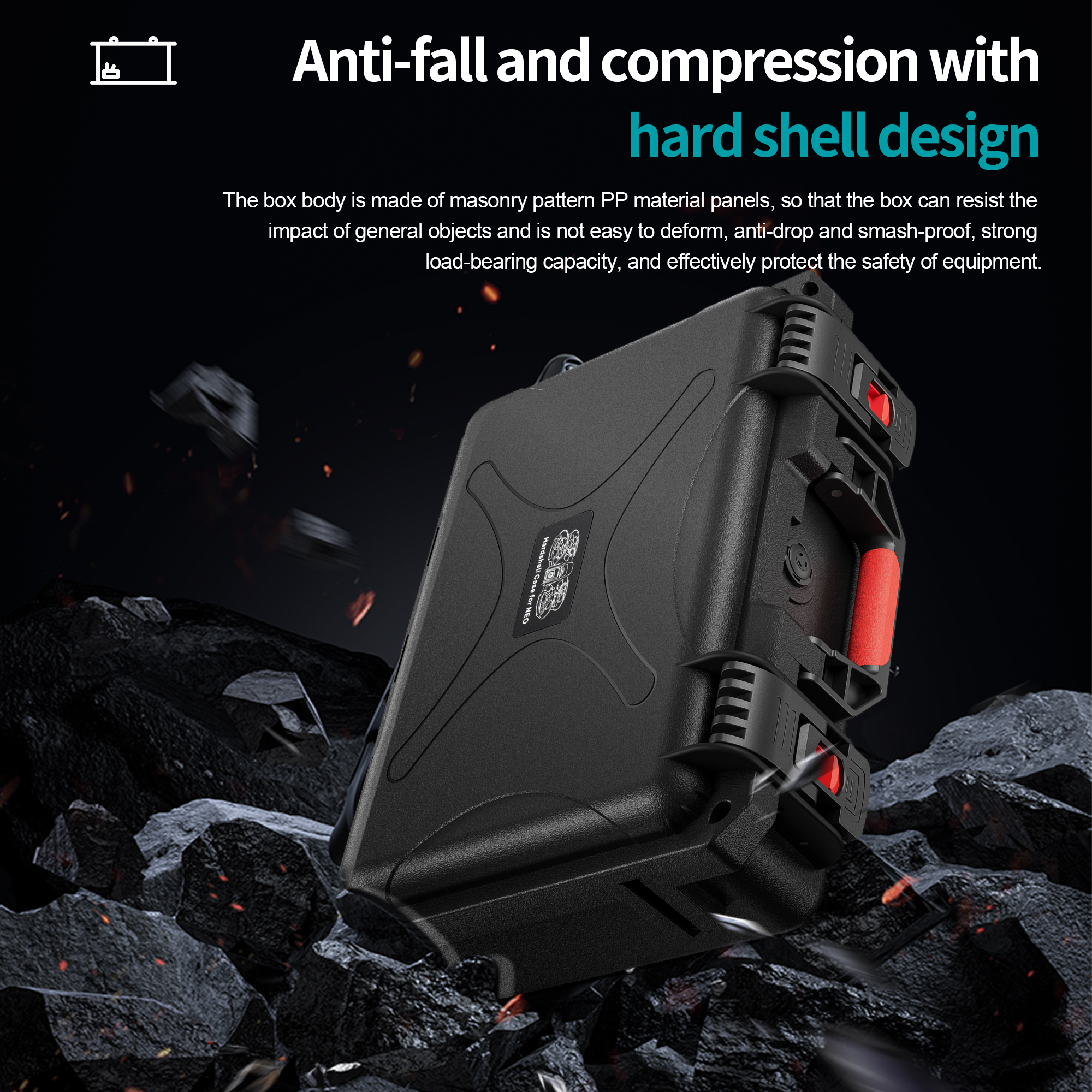 Portable Hard Waterproof Case  - Drone Charging Hub incelemesi ve fiyatı