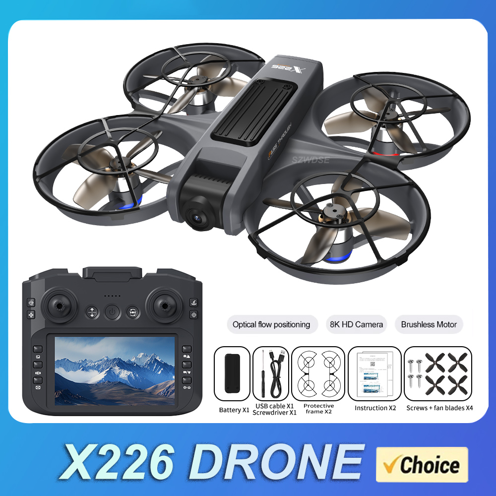 NEW X226 RC Drone 2.4G 5G WIFI - Drone Controller Screen incelemesi ve fiyatı