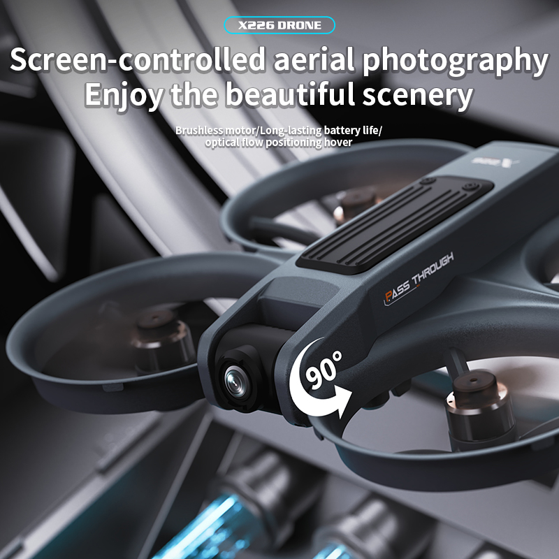 NEW X226 RC Drone 2.4G 5G WIFI - Drone Controller Screen incelemesi ve fiyatı