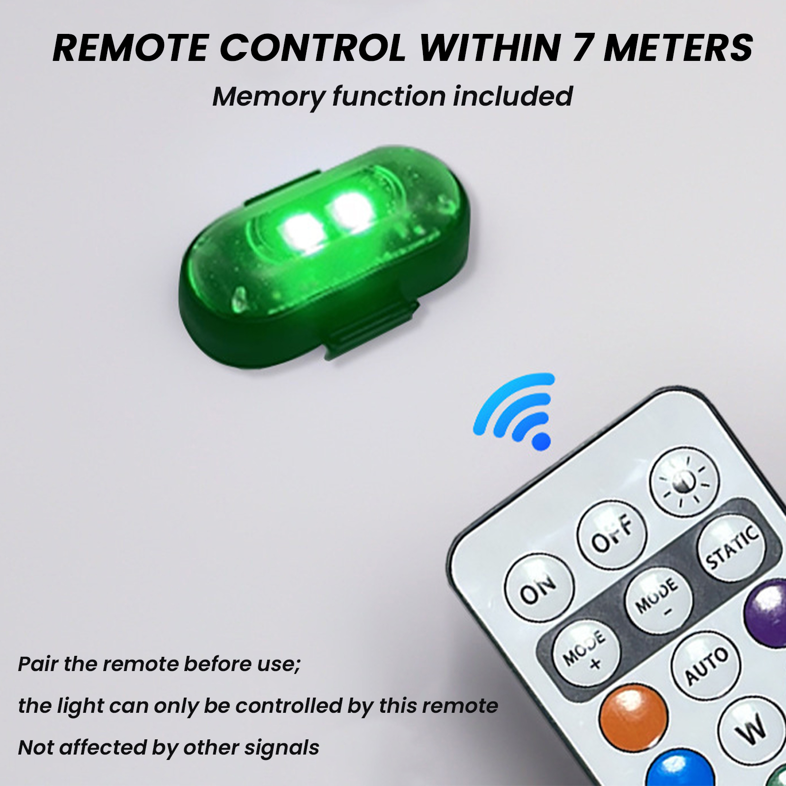 2/4/6PCS Wireless LED Strobe L - Drone Strobe Light incelemesi ve fiyatı