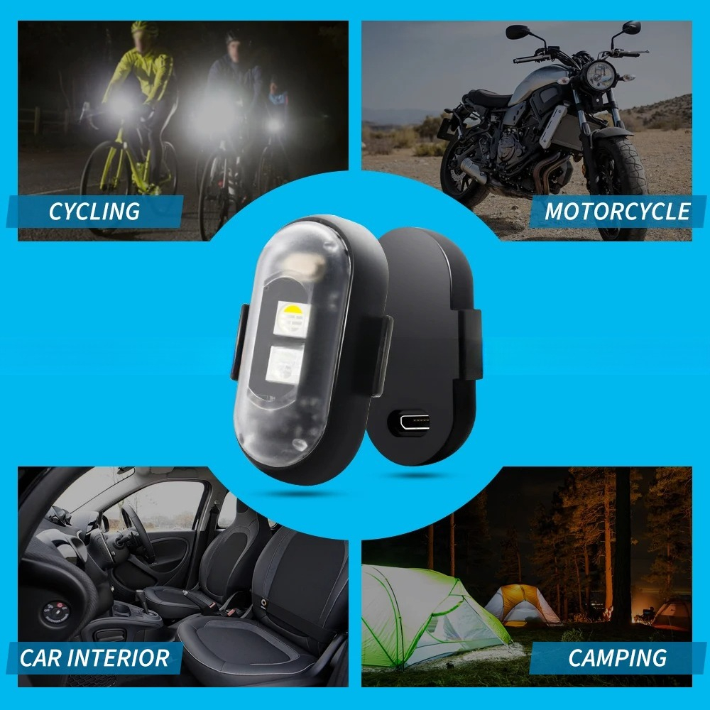 Motorcycle Strobe Light, APP C - Drone Strobe Light incelemesi ve fiyatı