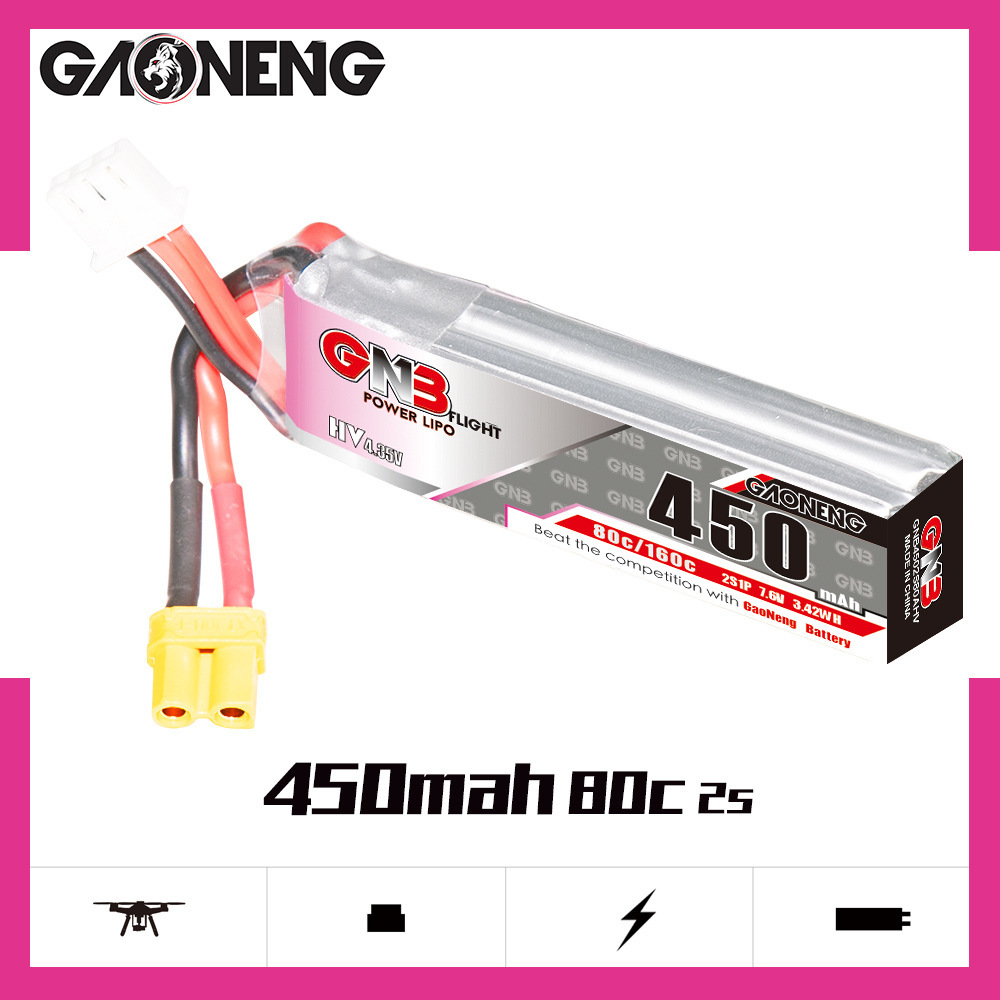 GNB LiPo Battery HV 2S 7.6V 45 - Drone Power Bank incelemesi ve fiyatı