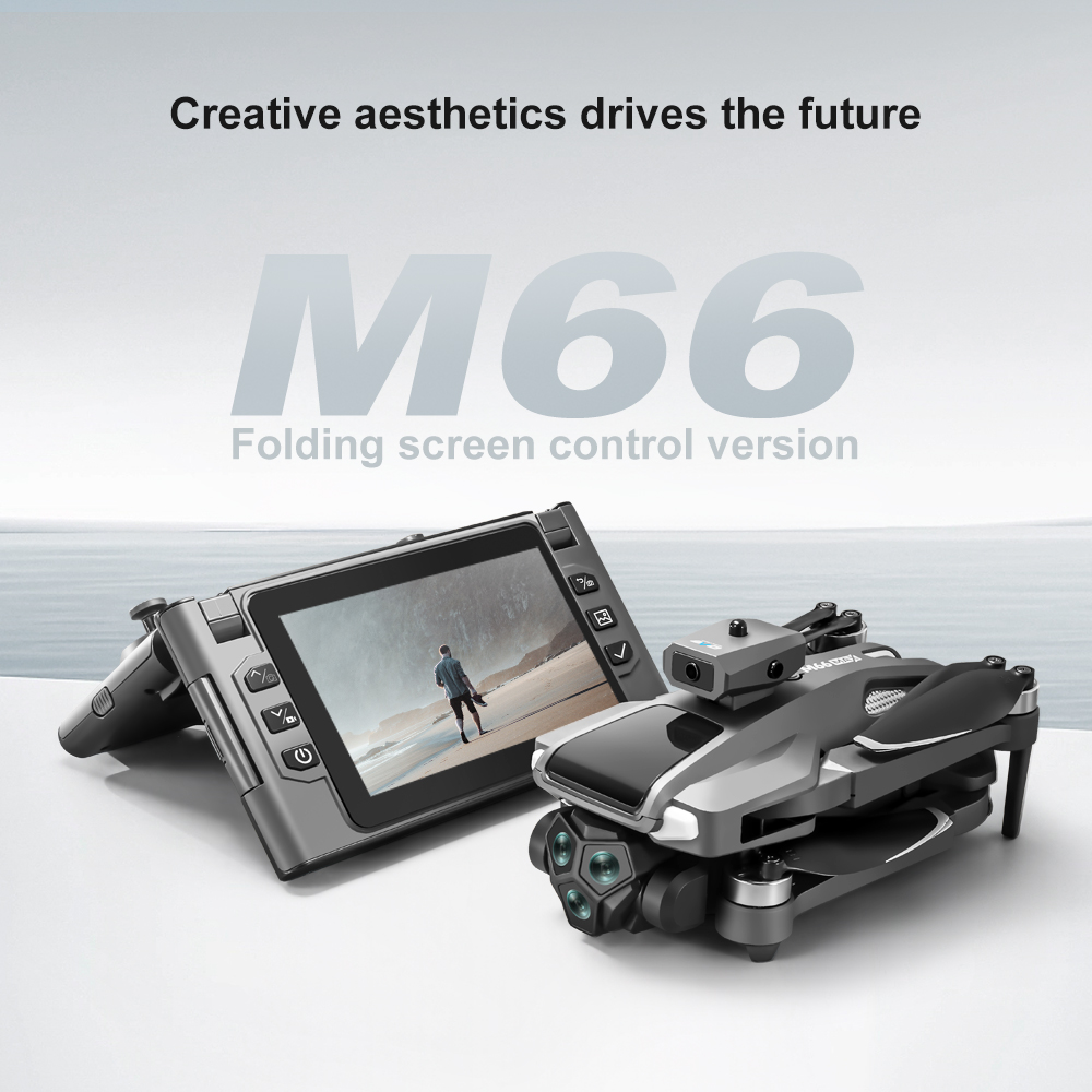 Foldable M66 RC Drone with 4.5 - Drone Controller Screen incelemesi ve fiyatı