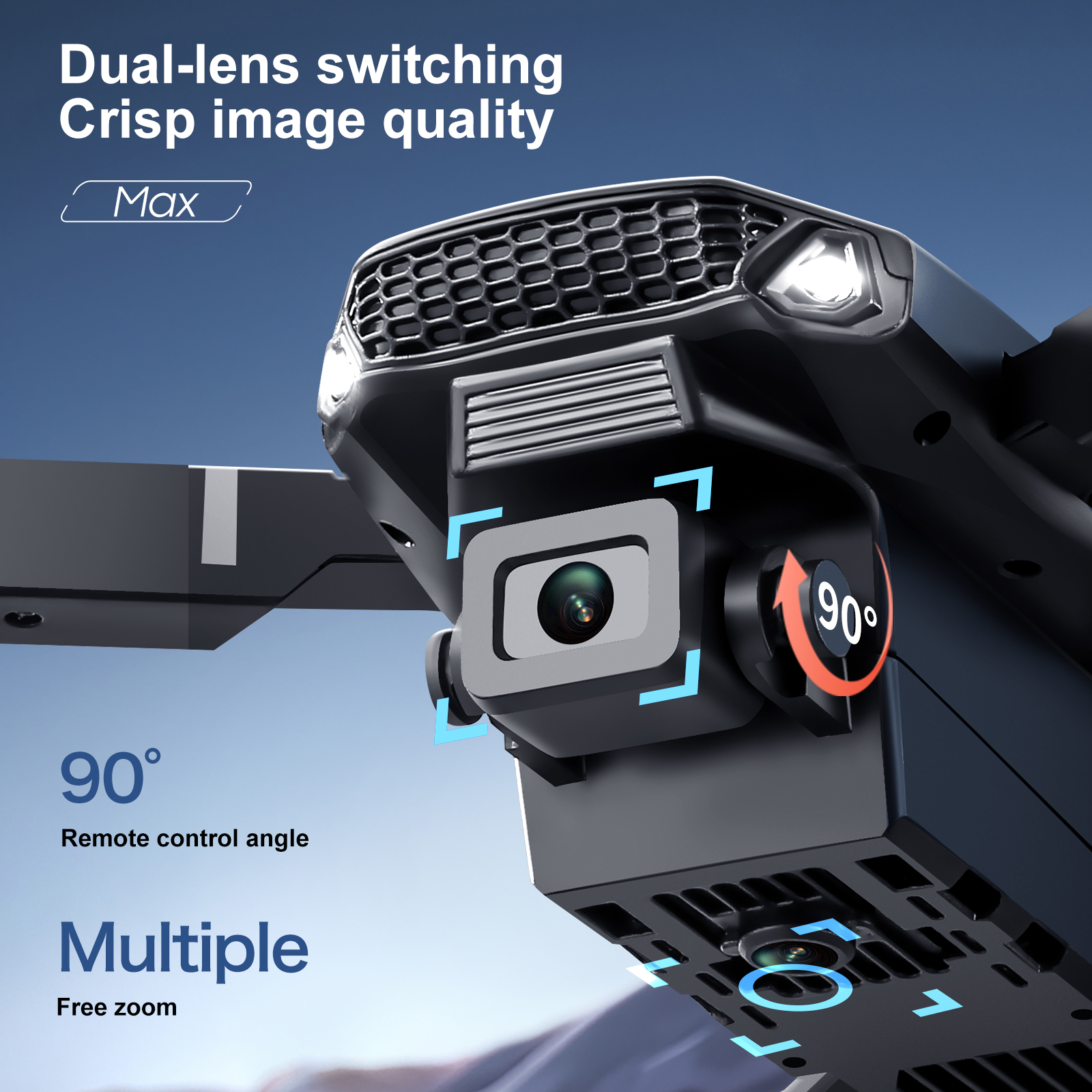 2025 New E88 E99 Upgraded Dron - Drone Controller Screen incelemesi ve fiyatı