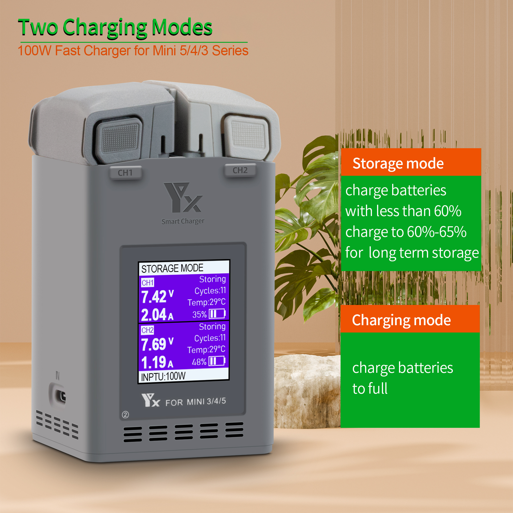 100W Intelligent Battery Charg - Drone Charging Hub incelemesi ve fiyatı