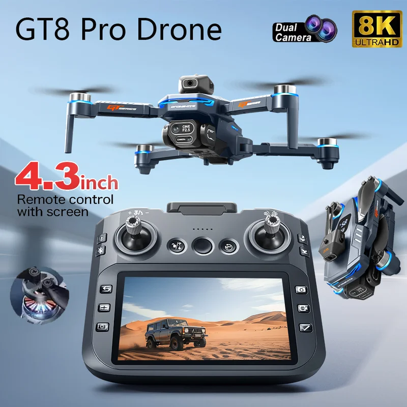 2026 New GT8 Drone GPS 8K Prof - Drone Battery Adapter incelemesi ve fiyatı