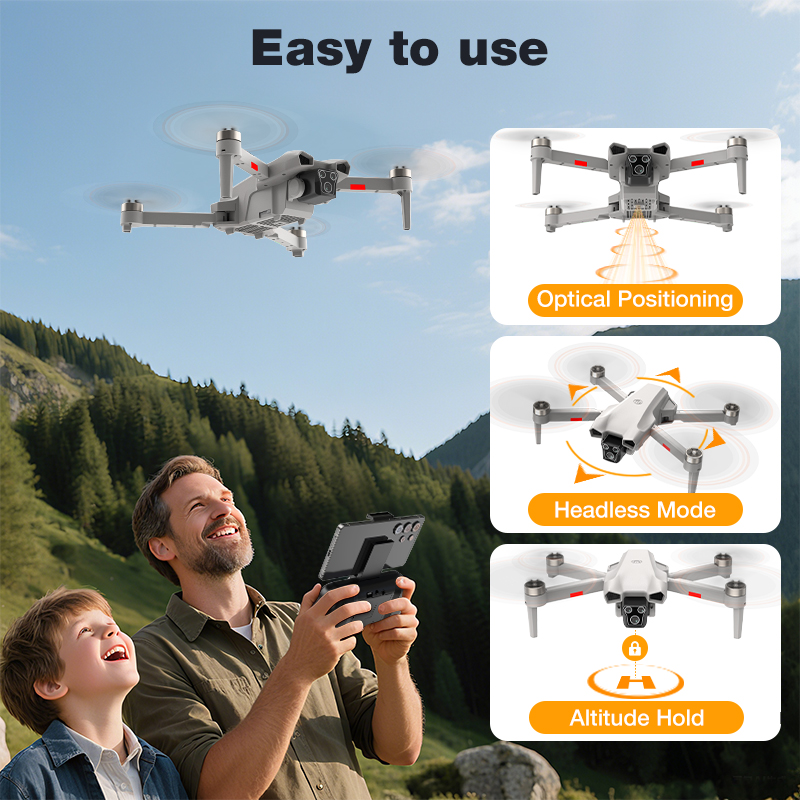 NEW Hot L017 Pro Drone Brushle - Drone Battery Adapter incelemesi ve fiyatı
