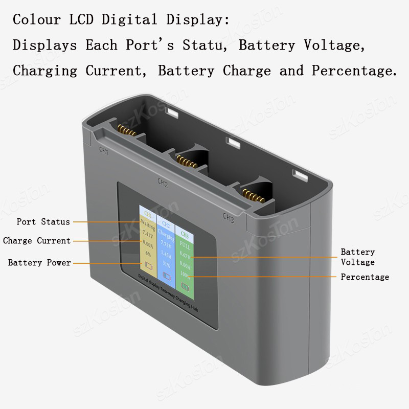For DJI Mavic Mini 2/SE Mini 4 - Drone Charging Hub incelemesi ve fiyatı