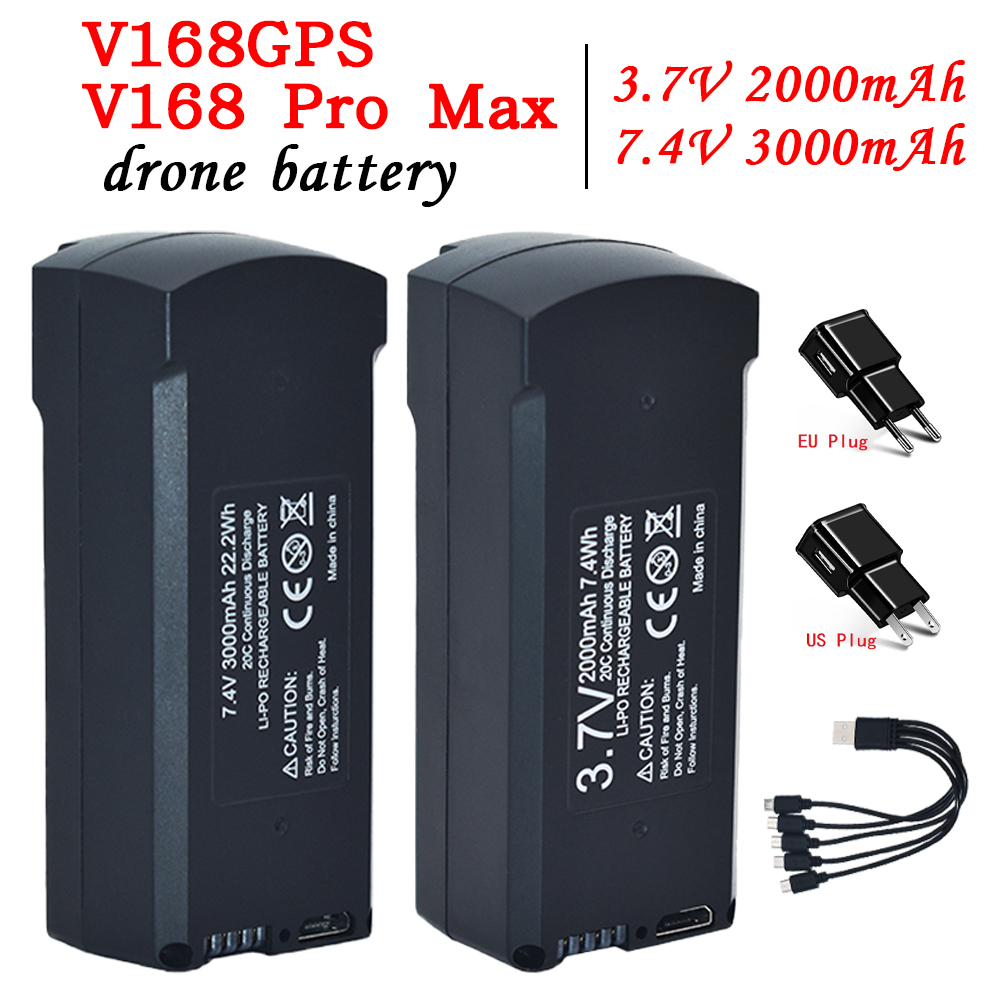 GPS V198 7.4V 3000mAh Battery  - Drone Power Bank incelemesi ve fiyatı