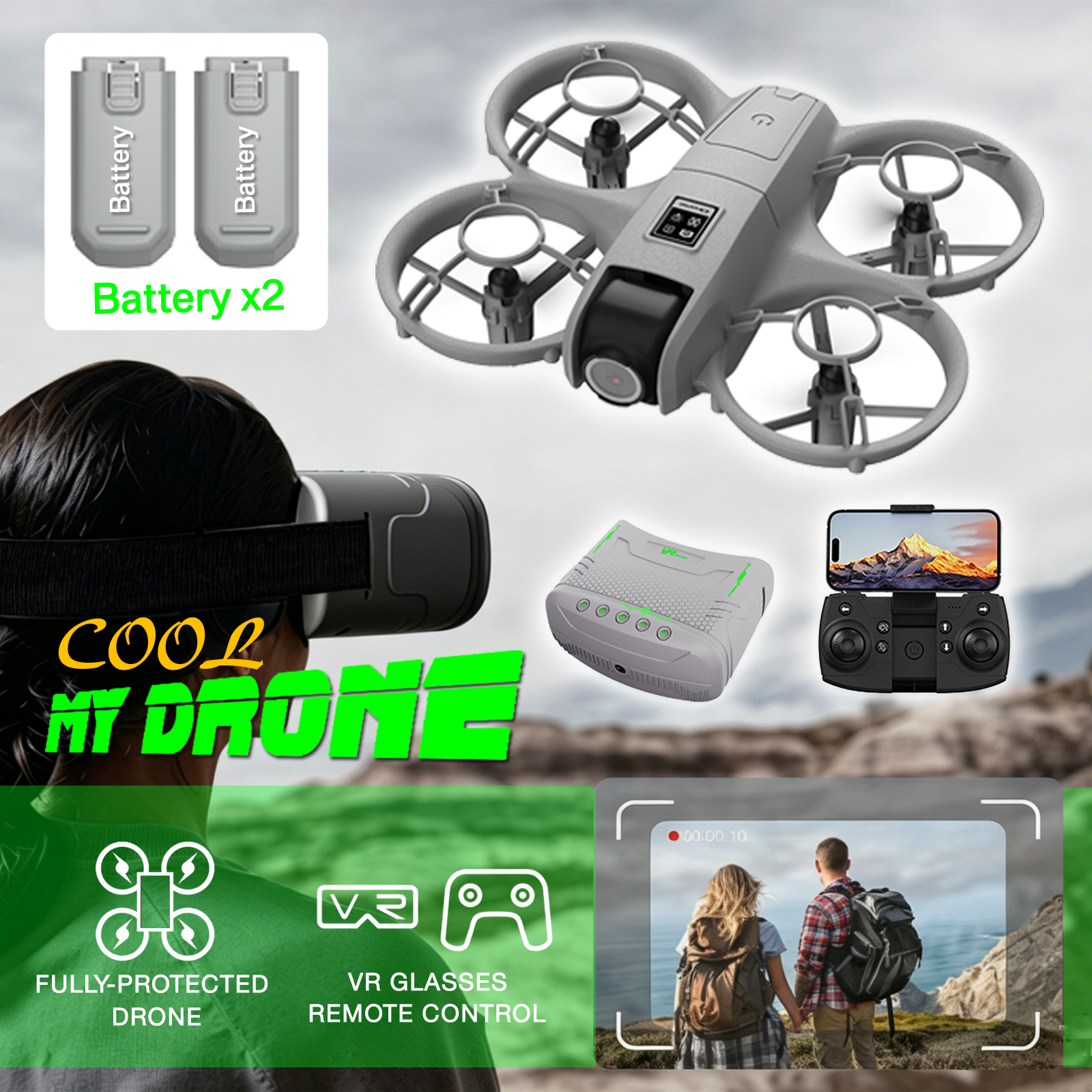 Mini Drone That Is Easy For Be - Drone Remote Controller Lanyard incelemesi ve fiyatı